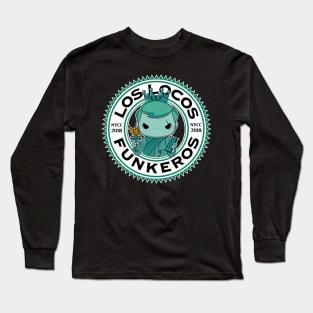 NYCC 2018 (Teal Border) Liberty Frederico - Los Locos Funkeros Long Sleeve T-Shirt